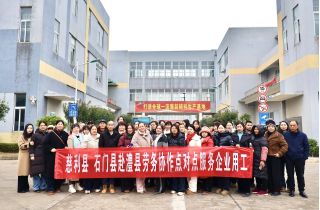 澧縣勞務協(xié)作促就業(yè)  年貨節(jié)訪萌恒探新機