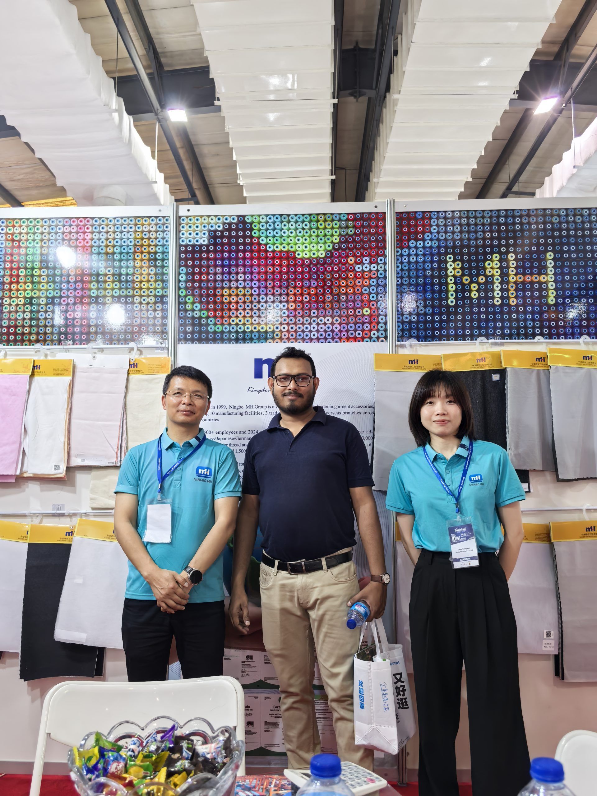 專業(yè)展風采 匠心拓市場 | 萌恒參加巴基斯坦紡織展會